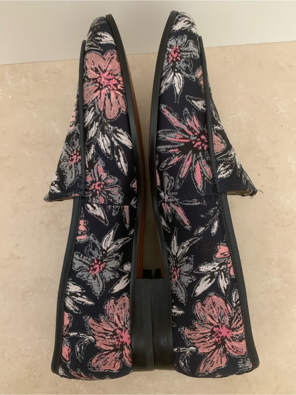 NWOB Sam Edelman Leon Secret Garden Jacquard Floral Loafers Flats Size 8M - Picture 5 of 8